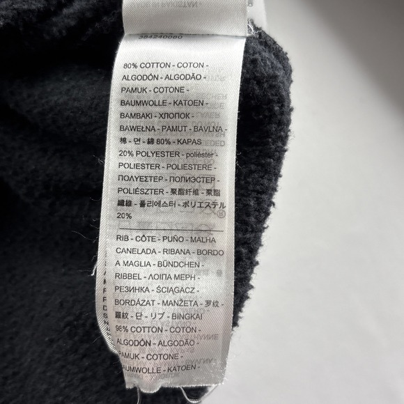 Levi's Graphic Hoodie Men's Medium Black Casual Long Sleeve - Picture 4 of 7